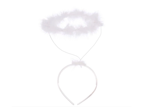 Opaska aureolka biała - 1 szt.