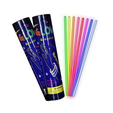 Świecące bransoletki - fluorescencyjne - mix kolorów - 100 szt.