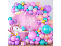 Zestaw balonów do girlandy balonowej wielokolorowy - 93 szt.