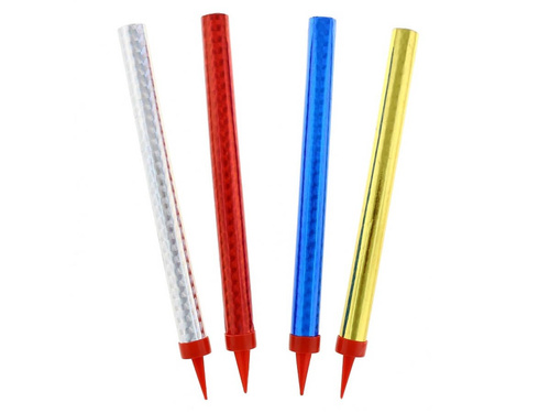 Fontanna tortowa - 4 kolory - 18 cm - 4 szt.