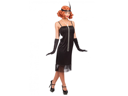 Kostium Charleston czarny