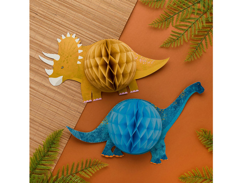 Dekoracja wisząca Rozetkowe Dinozaury - 2 szt.