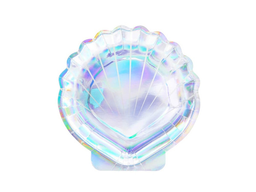 Zestaw kubeczki + talerzyki + serwetki papierowe Podwodna Kraina - 44 szt.