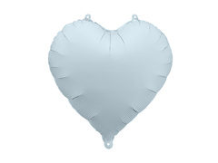 Balon foliowy Serce niebieskie - 45 cm - 1 szt.