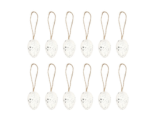 Dekoracja Wisząca Pisanki - 12 szt.