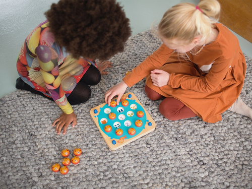 Drewniana gra pamięciowa Rybki Memo