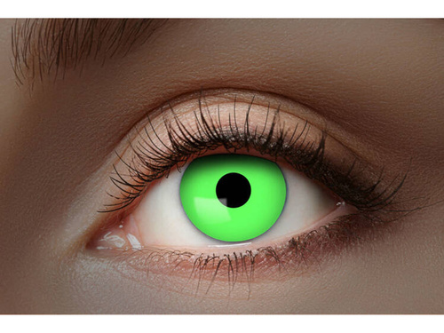 Soczewki kontaktowe UV zielone - 7 dniowe