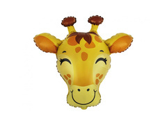 Balon foliowy Żyrafa - 80 x 68 cm - 1 szt.