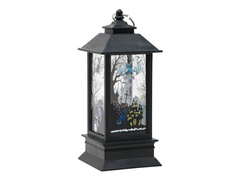 Lampion Nawiedzony dom na Halloween - 12,5 cm - 1 szt.