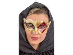 Maska karnawałowa złota