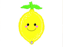 Balon foliowy Cytryna - 74 cm - 1 szt.