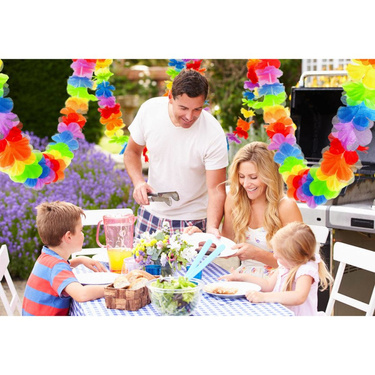 Girlanda hawajska wielokolorowa - 300 cm - 1 szt.