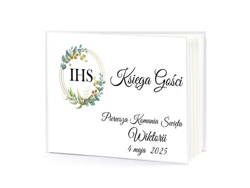 Księga gości na I Komunię Świętą - 50 kartek