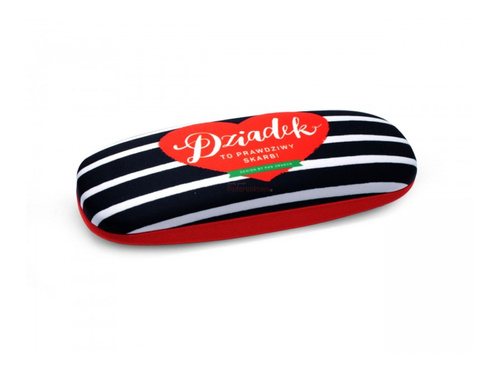 Etui na okulary z napisem Dziadek to prawdziwy skarb