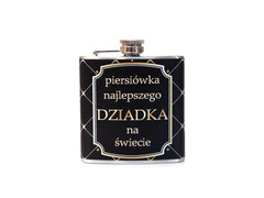 Piersiówka najlepszego Dziadka na świecie - 178 ml