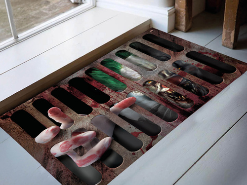 Wycieraczka pod drzwi Klaun - 60x40 cm - 1 szt.