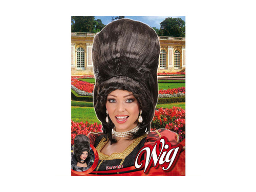 Peruka Baronowej brązowa