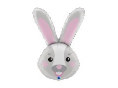 Balon foliowy kształt zajączek - 31" - 1 szt.