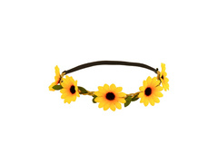 Opaska ze słonecznikiem