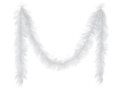 Boa z piór - białe  - 180 cm