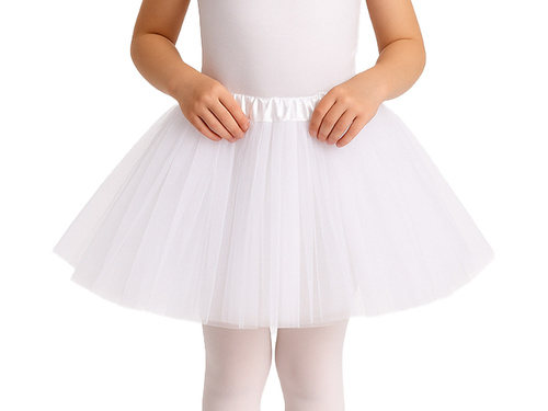 Spódniczka Tutu - biała - 30 cm - 1 szt