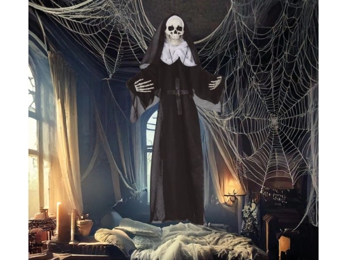 Dekoracja wisząca Szkielet zakonnicy - 50 cm - 1 szt.