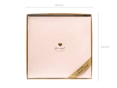Księga gości weselnych For Sweet Memories - 22 kartki