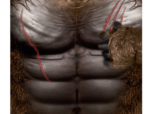 Kostium Goryl Big-kong - 1 szt.