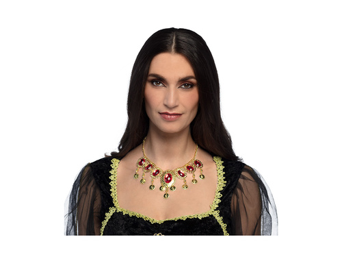 Metalowy naszyjnik Ruby