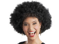Peruka afro czarna - 1 szt.