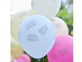 Balony lateksowe Tropikalne liście - 30 cm - 5 szt.