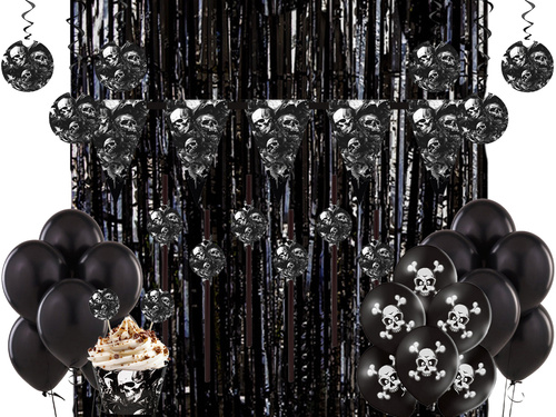 Zestaw Upiorne Czaszki - 82 elementów