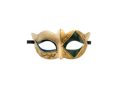 Maska karnawałowa złota