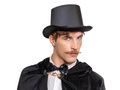 Kapelusz cylinder czarny - 1 szt.