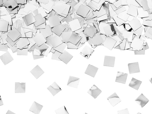 Tuba strzelająca butelka szampana srebrna - 20.5cm - 1 szt.