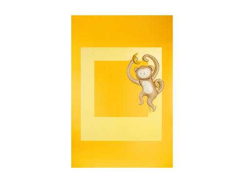 Balon foliowy Małpka - 51x88 cm - 1 szt.