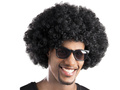 Peruka afro czarna - 1 szt.