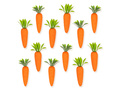 Dekoracyjne marchewki - 4,5 cm - 12 szt.