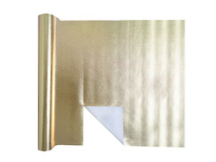 Dekoracja bieżnik na stół 3w1 - złoty metaliczny - 40 cm x 4,8 m - 1 szt.