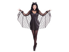 Kostium Nietoperz dla kobiety - 1 szt.