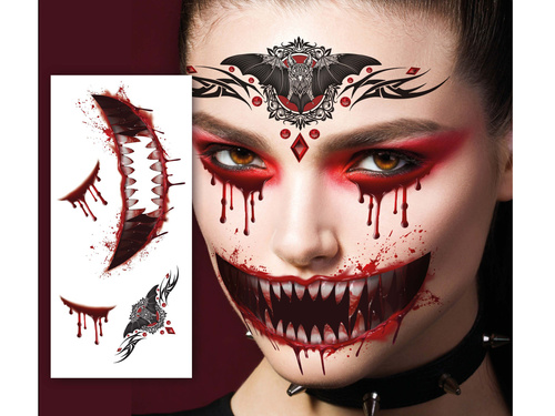 Tatuaż krwawy Wampir - 1 szt.