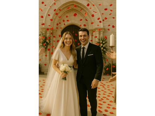 Płatki róż - czerwone - 500 szt.