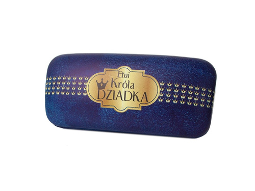 Etui na okulary z napisem Etui Króla Dziadka