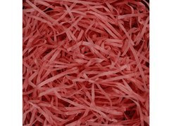 Wypełniacz do prezentów ciemnoczerwony - 50 g