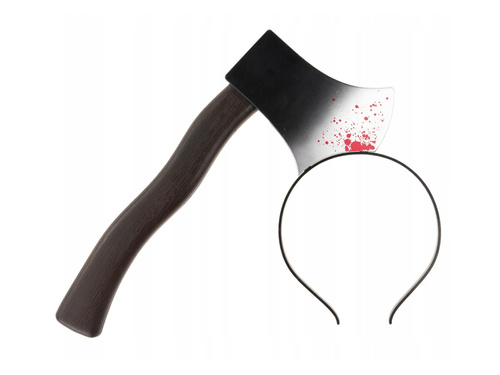 Siekiera w głowie na Halloween - 1 szt.