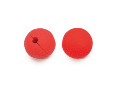 Nos klauna z gąbki - 1 szt.