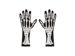 Rękawiczki kościotrupa 35 cm