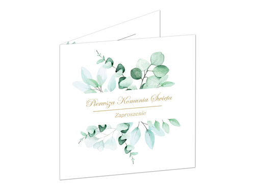 Zaproszenia na I Komunię Świętą - 6 szt.