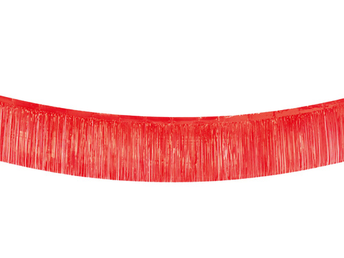 Kurtyna - zasłona czerwona - 30 cm x 300 cm