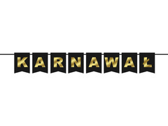 Baner złoty Karnawał - 5 m
